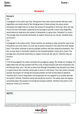free year 7 english worksheets